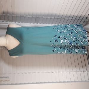 J. Jill Wearever Collection floral embellished sundress